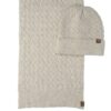 Conjunto de Gorro e Cachecol Liu Jo Manteiga 2F6001-MA29S-00192 - imagem 1