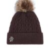 Gorro com Pompom Liu Jo Castanho Escuro 2F6008-MA33S-00533 - imagem 4