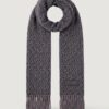Estola Monograma Liu Jo Antracite 2F6028-T2742-03215 - imagem 3