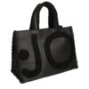 Mala Shopper Maxi Logo Liu Jo Preta 2F6037-E0021-22222 - imagem 2