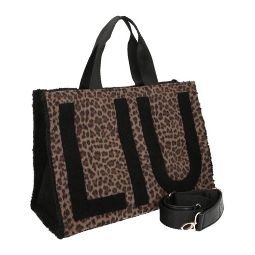Mala Shopper Maxi Logo Liu Jo Animal Print 2F6037-T6089-S19E1 - imagem 1