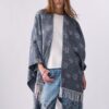 Poncho Reversível Liu Jo Azul-Noite 2F6040-T0300-90013 - imagem 4