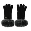 Luvas de Malha com Pelo Sintético Liu Jo Pretas 2F6055-MAA06-22222 - imagem 1