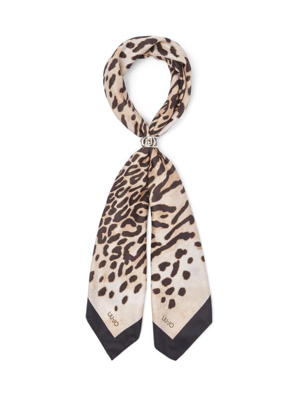 Lenço Estampado Liu Jo Leopardo 2F6059-T2745-09B65 - imagem 1