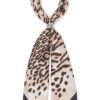 Lenço Estampado Liu Jo Leopardo 2F6059-T2745-09B65 - imagem 2