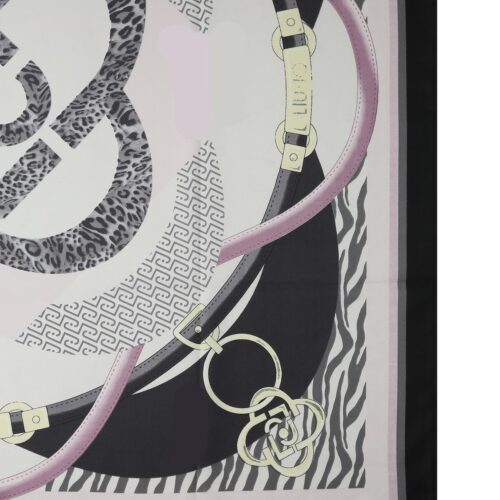 2F6059-T2745-L9529-01 Lenço Estampado Liu Jo Padrão Metal Mix 2F6059-T2745-L9529 - imagem 1