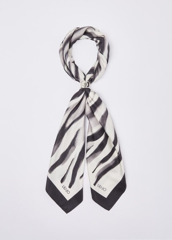 Lenço Estampado Liu Jo Zebra 2F6059-T2745-S19D1 - imagem 1