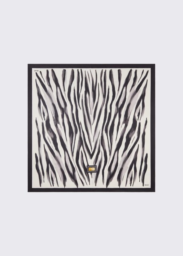 Lenço Estampado Liu Jo Zebra 2F6059-T2745-S19D1 - imagem 3