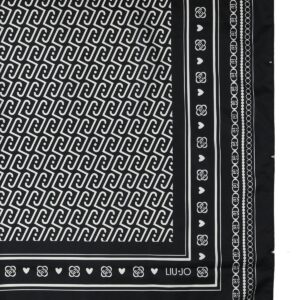 Lenço Monograma Liu Jo Preto 2F6060-T2745-22222 - imagem 1