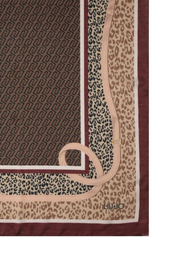 Estola Animal Print Liu Jo Beringela 2F6063-T2745-91718 - imagem 1