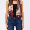 Estola Animal Print Liu Jo Beringela 2F6063-T2745-91718 - imagem 2