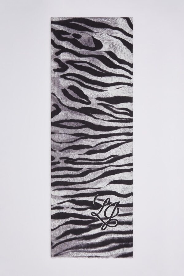 Estola Zebra Liu Jo Preta 2F6067-T2745-22222 - imagem 2