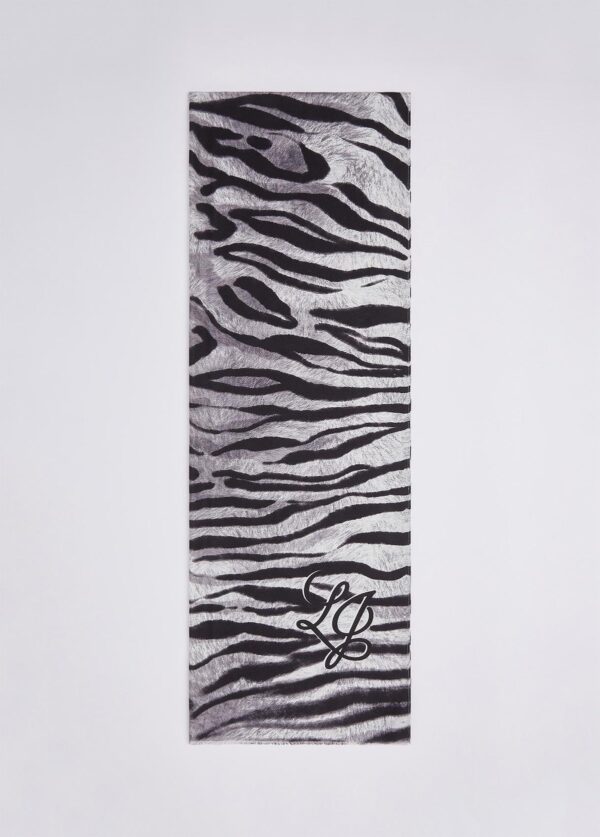 Estola Zebra Liu Jo Preta 2F6067-T2745-22222 - imagem 3