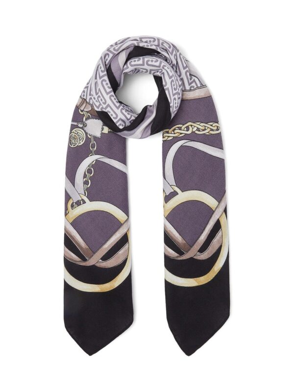 Lenço Estampado Liu Jo Preto 2F6074-T2745-22222 - imagem 1