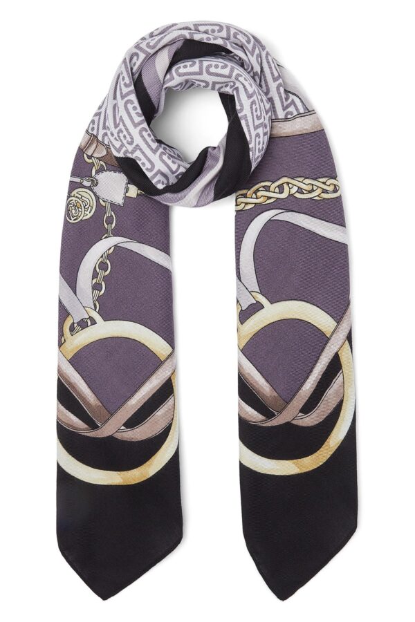Lenço Estampado Liu Jo Preto 2F6074-T2745-22222 - imagem 5