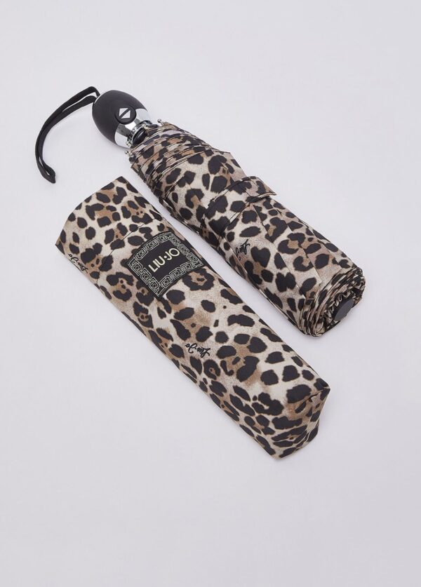 Chapéu-de-chuva Compacto Liu Jo Animal Print 2XX016-T0300-S19E1 - imagem 2