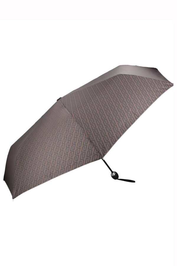 Chapéu-de-chuva Compacto Liu Jo Castanho com Monograma 2XX016-T0300-U9107 - imagem 2