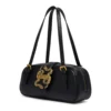 Mala de Ombro Baguete Iconic Snakes Just Cavalli Preta 81RA4BA5-ZSA89-899