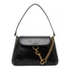 Mala de Ombro Dog Leash Just Cavalli Preta 81RA4BI1-ZSC23-899