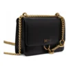 Mala Tiracolo Dog Leash Just Cavalli Preta 81RA4BI4-ZSC23-899