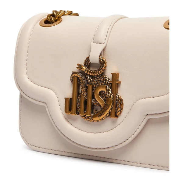 Mala Tiracolo Mini Just Snake Just Cavalli Creme 81RA4BN2-ZS749-004