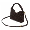 Mala Hobo Entrançada Woving Just Cavalli Castanho Escuro 81RA4BO3-ZSE81-772