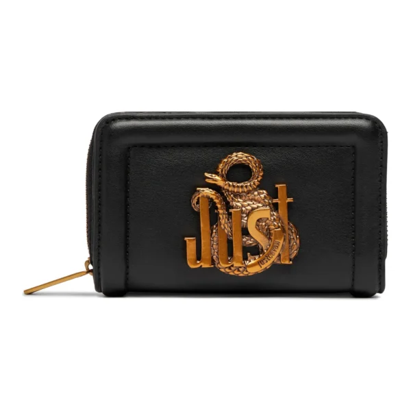 Carteira Just Snake Just Cavalli Preta 81RA5PN4-ZS749-899