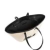 K/Signature Bolsa shopper polipropileno natural/black