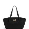 Mala Shopper Gerona L Efeito Camurça Liu Jo Preta AF6030-T711A-22222 - imagem 1