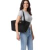 Mala Shopper Gerona L Efeito Camurça Liu Jo Preta AF6030-T711A-22222 - imagem 3