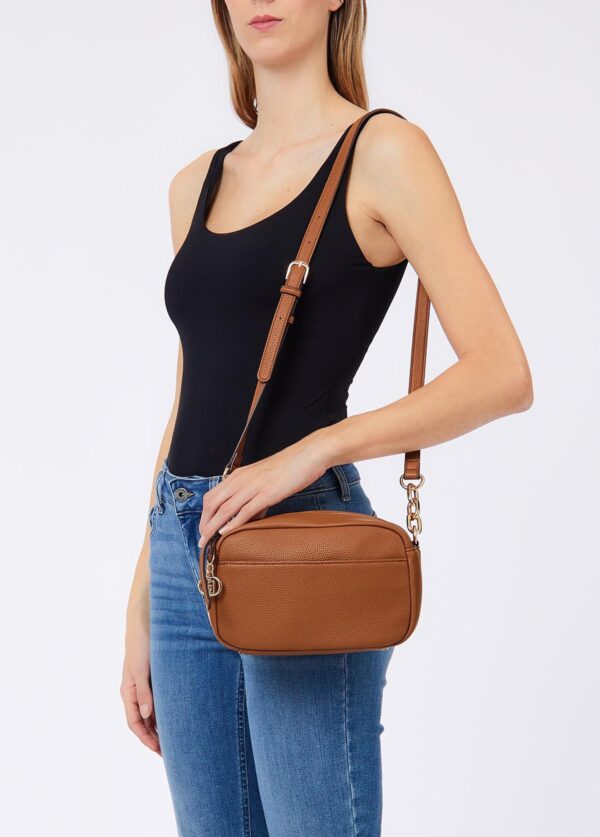 Mala Tiracolo Faiza M Liu Jo Camel AF6040-ES039-81140 - imagem 4