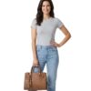 Mala de Mão Manhattan S Liu Jo Camel AF6069-E1019-81140 - imagem 3
