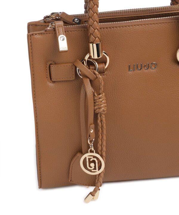 Mala de Mão Manhattan S Liu Jo Camel AF6069-E1019-81140 - imagem 4