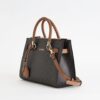 Mala de Mão Manhattan S Monograma Liu Jo Camel AF6069-E1137-81140 - imagem 2