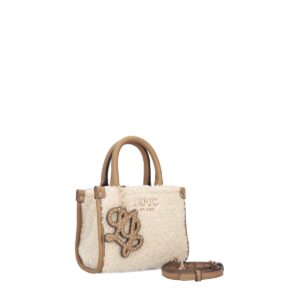 Mala de Mão Ridhi XS Liu Jo Creme AF6102-E1163-X0459 - imagem 1
