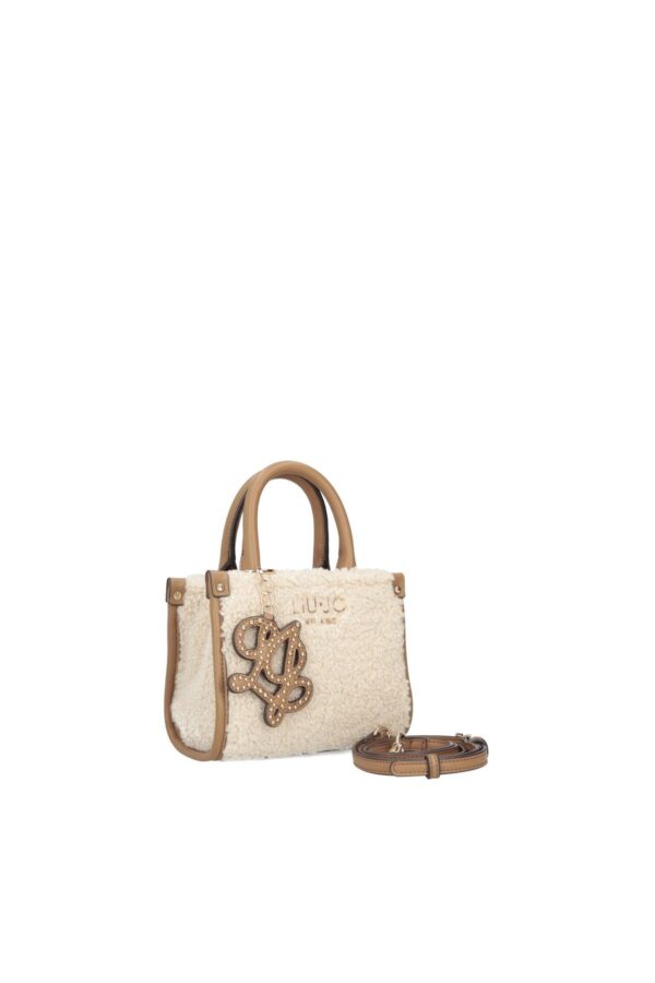 Mala de Mão Ridhi XS Liu Jo Creme AF6102-E1163-X0459 - imagem 1