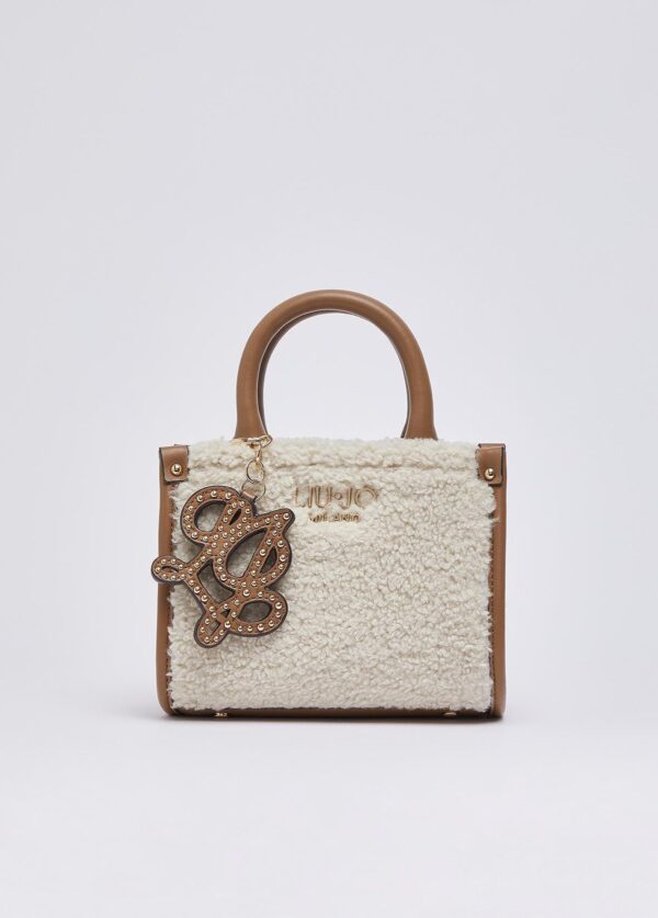 Mala de Mão Ridhi XS Liu Jo Creme AF6102-E1163-X0459 - imagem 4