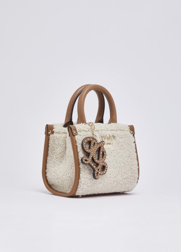 Mala de Mão Ridhi XS Liu Jo Creme AF6102-E1163-X0459 - imagem 5