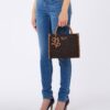 Mala Shopper Ridhi S Monograma Liu Jo Castanho Escuro AF6192-T378A-00533 - imagem 5