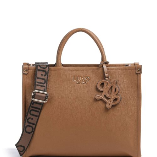 Mala Shopper Ridhi M Liu Jo Camel AF6206-ES039-81140 - imagem 1