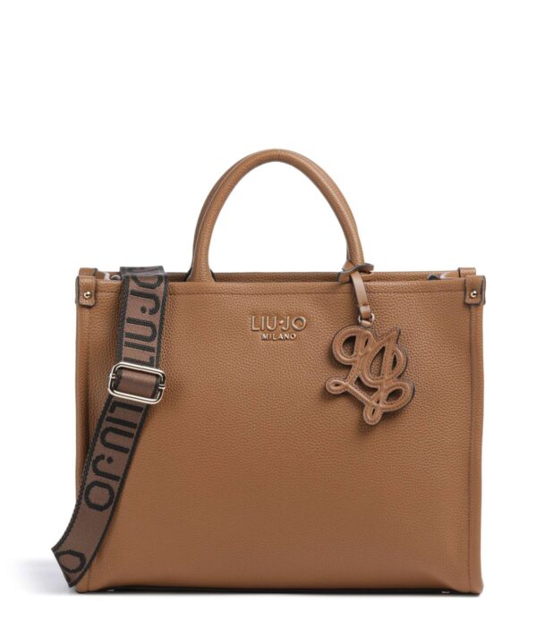 Mala Shopper Ridhi M Liu Jo Camel AF6206-ES039-81140 - imagem 1