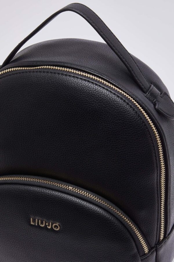Mochila Manhattan M Liu Jo Preta AF6209-E1019-22222 - imagem 4