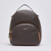 Mochila Manhattan M Monograma Liu Jo Camel AF6209-E1137-81140 - imagem 2