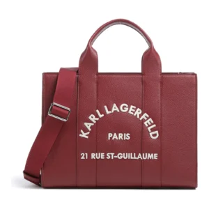 Mala Shopper Rue St-Guillaume Karl Lagerfeld Cereja Escura B1W30041-2PW