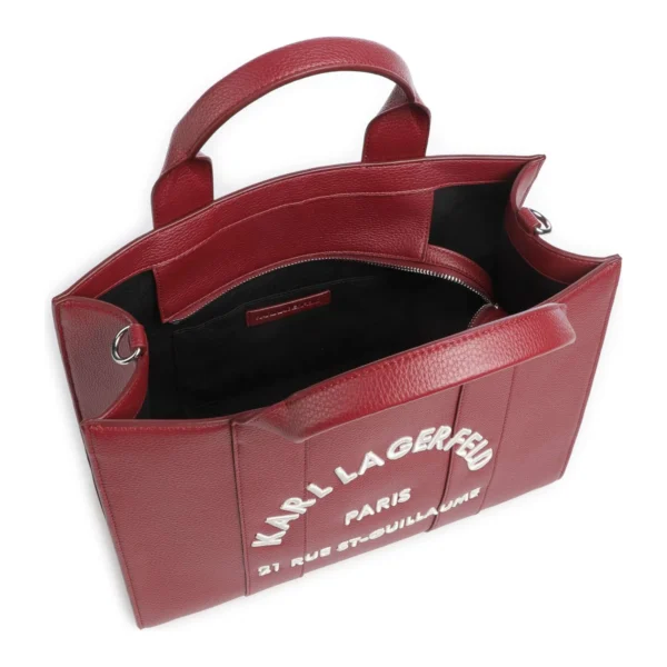 Mala Shopper Rue St-Guillaume Karl Lagerfeld Cereja Escura B1W30041-2PW