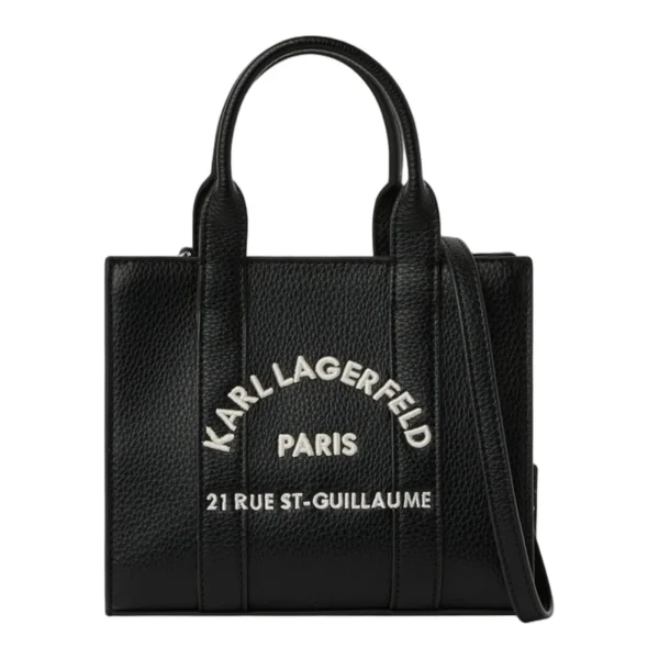 Mala de Mão Mini Rue St-Guillaume Karl Lagerfeld Preta B1W30042-101