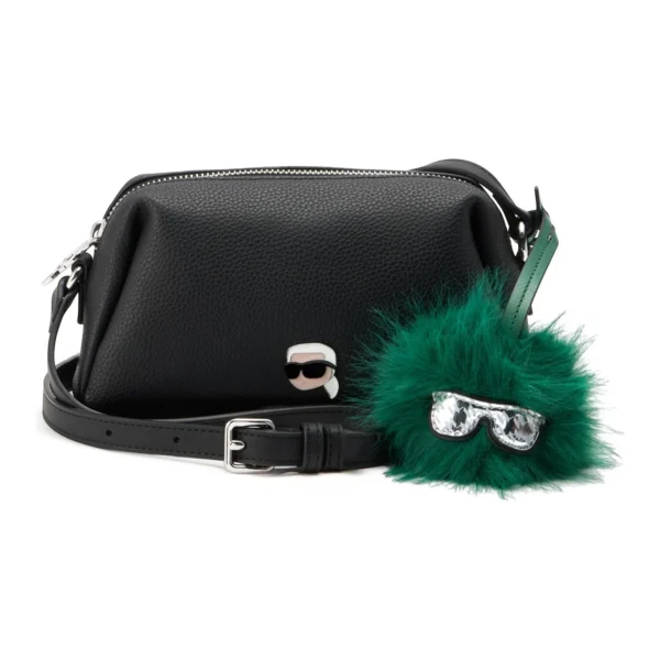 Mala Tiracolo Ikon Pebble Karl Lagerfeld Preta B4W30083-999