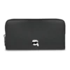 Carteira Ikon Pebble Karl Lagerfeld Preta B4W32028-999