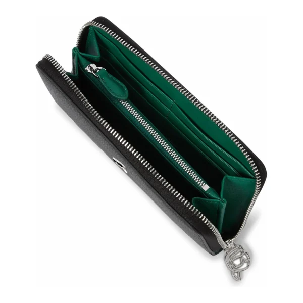 Carteira Ikon Pebble Karl Lagerfeld Preta B4W32028-999