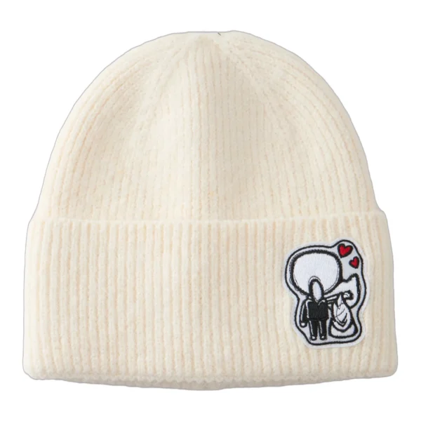 Gorro Ikon Karl Lagerfeld Branco Sujo B4W33041-110